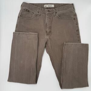 Vintage Brown Lee Jeans  | Classic Regular Fit, Timeless Style |32 x31 | Mens
